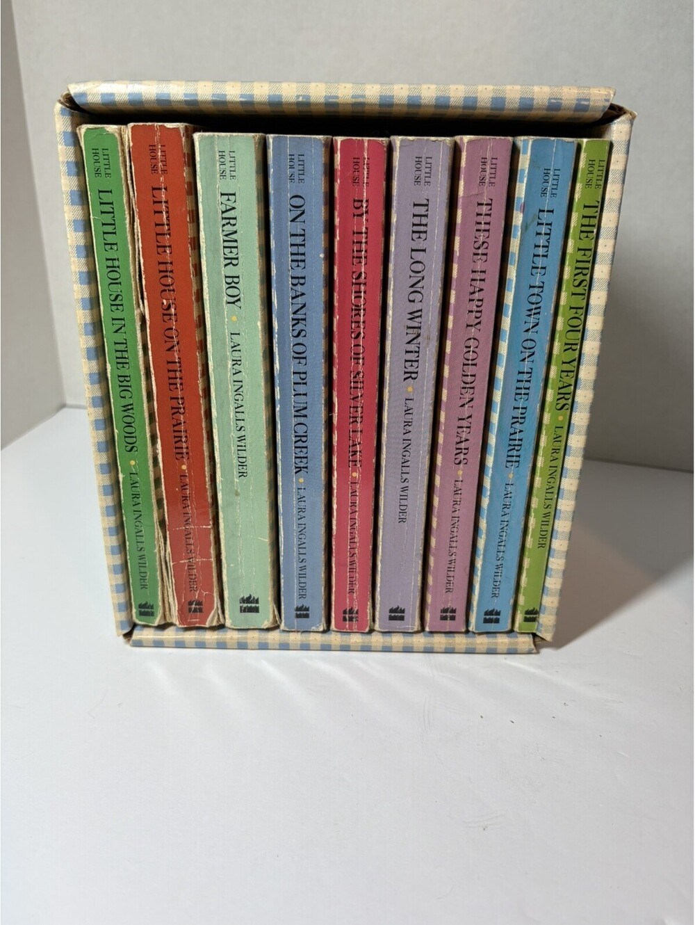 1994 Little House on the Prairie Complete 9-Book Box Set by Laura Ingalls Wilder